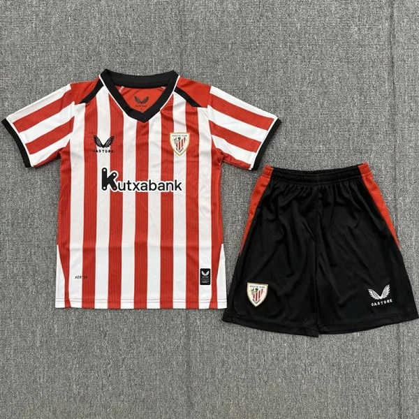 26-27 Bilbao Home Kids Soccer Jersey