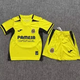 26-27 Villarreal Home Kids Soccer Jersey