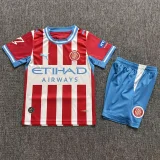 26-27 Girona Home Kids Soccer Jersey