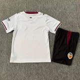 26-27 Valencia Home Kids Soccer Jersey