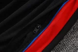 26-27 PSG White Red Kids Half Pull Tracksuit #E26073(童装)(半拉链)
