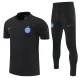 26-27 PSG Black Short shirts and Long trousers Suit (圆领)