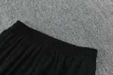 26-27 PSG Black Short shirts and Long trousers Suit (圆领)