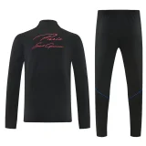 26-27 PSG Black Half Pull Tracksuit (半拉链)