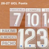 26-27 PSG Blue Black Special Edition Player Version Training shirts