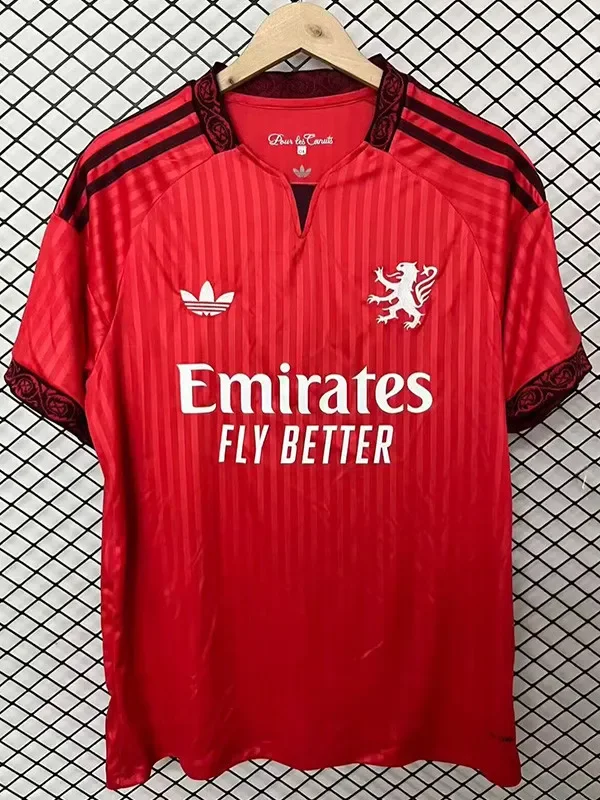 26-27 Lyon Away Fans Soccer Jersey