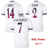 26-27 PSG Away Long Sleeve Soccer Jersey (长袖)