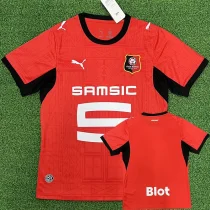 26-27 Stade Rennais Home Fans Soccer Jersey