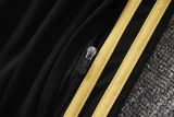 26-27 JUV Black Half Pull Tracksuit (半拉链)
