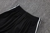 26-27 JUV Black Half Pull Tracksuit #B26064(半拉链)