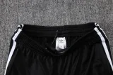 26-27 JUV Black Half Pull Tracksuit #B26064(半拉链)
