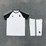 26-27 JUV White Training Short Suit