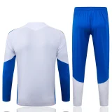 26-27 JUV White Half Pull Tracksuit #B26080(半拉链)