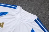 26-27 JUV White Half Pull Tracksuit #B26080(半拉链)