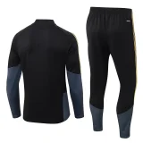 26-27 JUV Black Half Pull Tracksuit (半拉链)