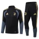 26-27 JUV Black Half Pull Tracksuit (半拉链)