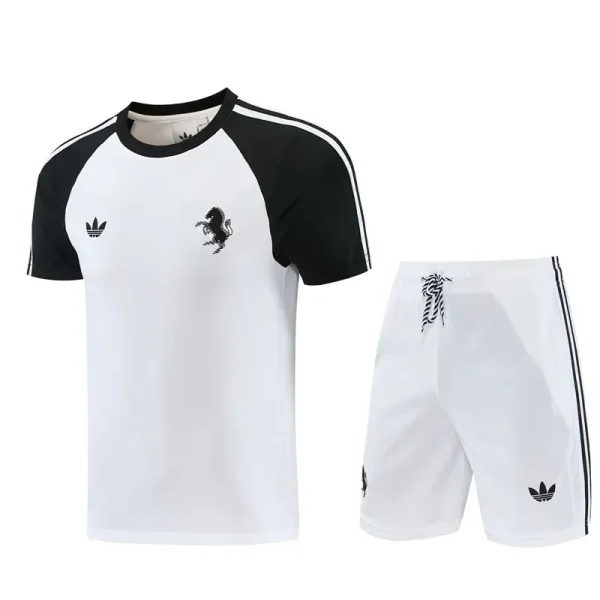 26-27 JUV White Training Short Suit