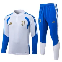 26-27 JUV White Half Pull Tracksuit #B26080(半拉链)