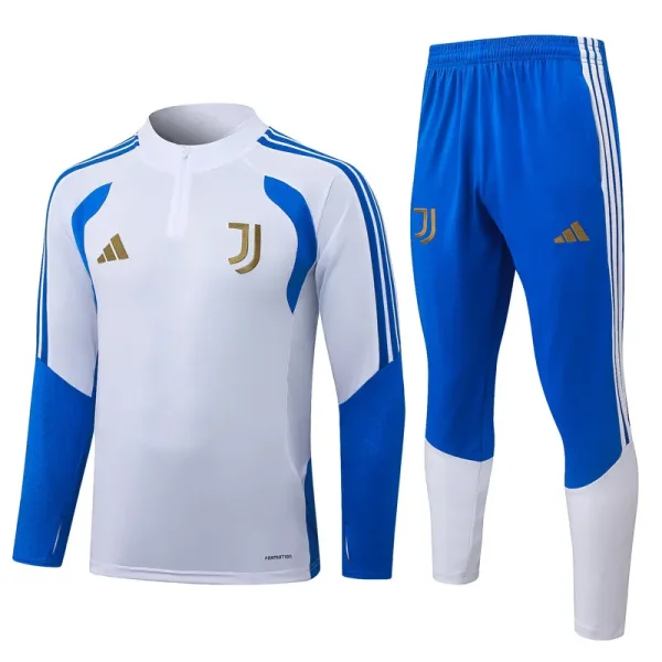 26-27 JUV White Half Pull Tracksuit #B26080(半拉链)