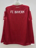 26-27 Bayern Home Long Sleeve Soccer Jersey (长袖)