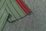 26-27 Bayern Army green Short shirts and Long trousers Suit (圆领)