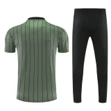 26-27 Bayern Army green Short shirts and Long trousers Suit (圆领)