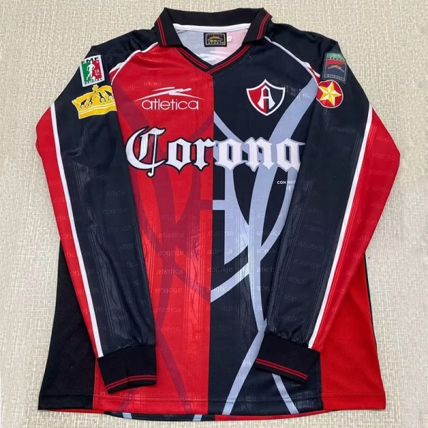 1998-1999 Atlas Home Long Sleeve Retro Soccer Jersey (长袖)
