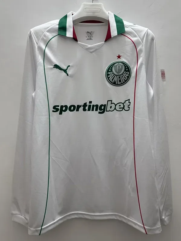 26-27 Palmeiras Away Long Sleeve Soccer Jersey (长袖)