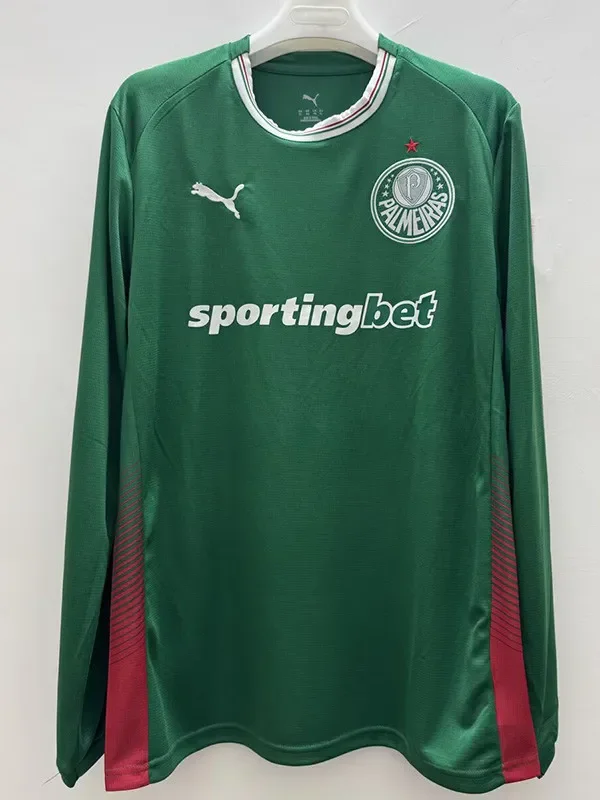 26-27 Palmeiras Home Long Sleeve Soccer Jersey (长袖)