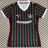 26-27 Fluminense Home Women Soccer Jersey (女)