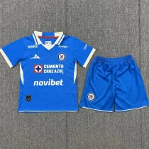 26-27 Cruz Azul Home Kids Soccer Jersey