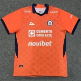 26-27 Cruz Azul Orange Goalkeeper Soccer Jersey