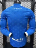 26-27 Cruz Azul Home Long Sleeve Player Version Soccer Jersey (长袖球员)