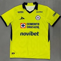 26-27 Cruz Azul Fluorescent Yellow Goalkeeper Soccer Jersey