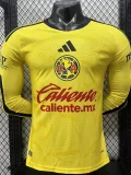26-27 Club America Home Long Sleeve Player Version Soccer Jersey (长袖球员)