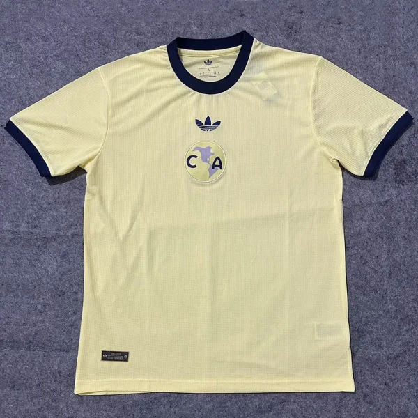 26-27 Club America 110th Anniversary Yellow Training shirts