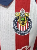 26-27 Chivas Guadalajara Home Long Sleeve Player Version Soccer Jersey (长袖球员)