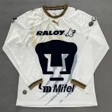 26-27 Pumas UNAM Home Long Sleeve Soccer Jersey (长袖)