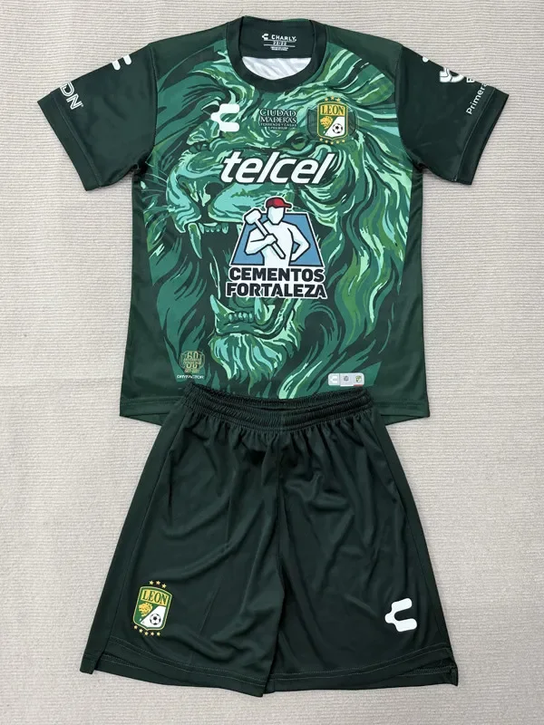 26-27 Leon Home Kids Soccer Jersey