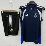26-27 LA Galaxy Royal blue Tank top and shorts suit (背心短裤)
