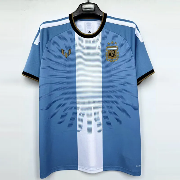 26-27 Argentina Messi Farewell Match 1:1 Fans Soccer Jersey
