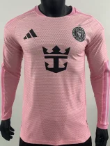 26-27 Inter Miami Home Long Sleeve Player Version Soccer Jersey (长袖球员)