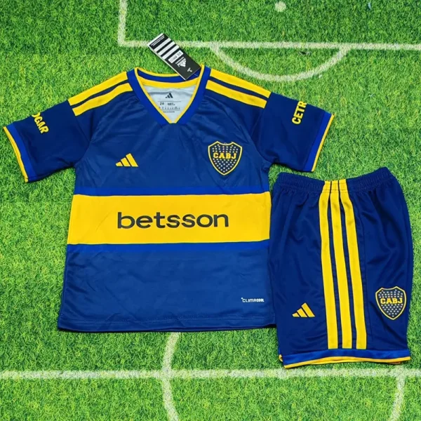 26-27 Boca Juniors Home Kids Soccer Jersey