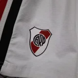 26-27 River Plate White Player Version Shorts Pants(球员短裤)