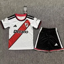 26-27 River Plate Home Kids Soccer Jersey