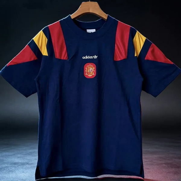 2026 Spain Royal blue Casual High Quality T-Shirt (宝蓝)