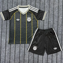26-27 Germany Third Black Gold Kids Soccer Jersey