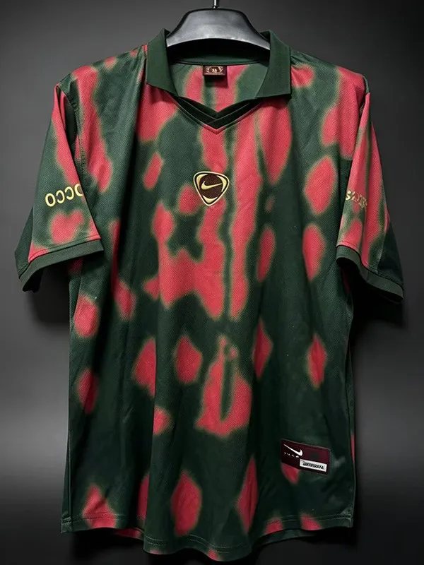 26-27 Morocco Red Black Joint Edition Training shirts
