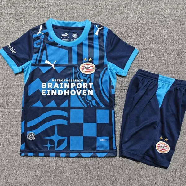 26-27 PSV Third Kids Soccer Jersey