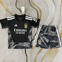 26-27 Benfica Black Goalkeeper Kids Soccer Jersey